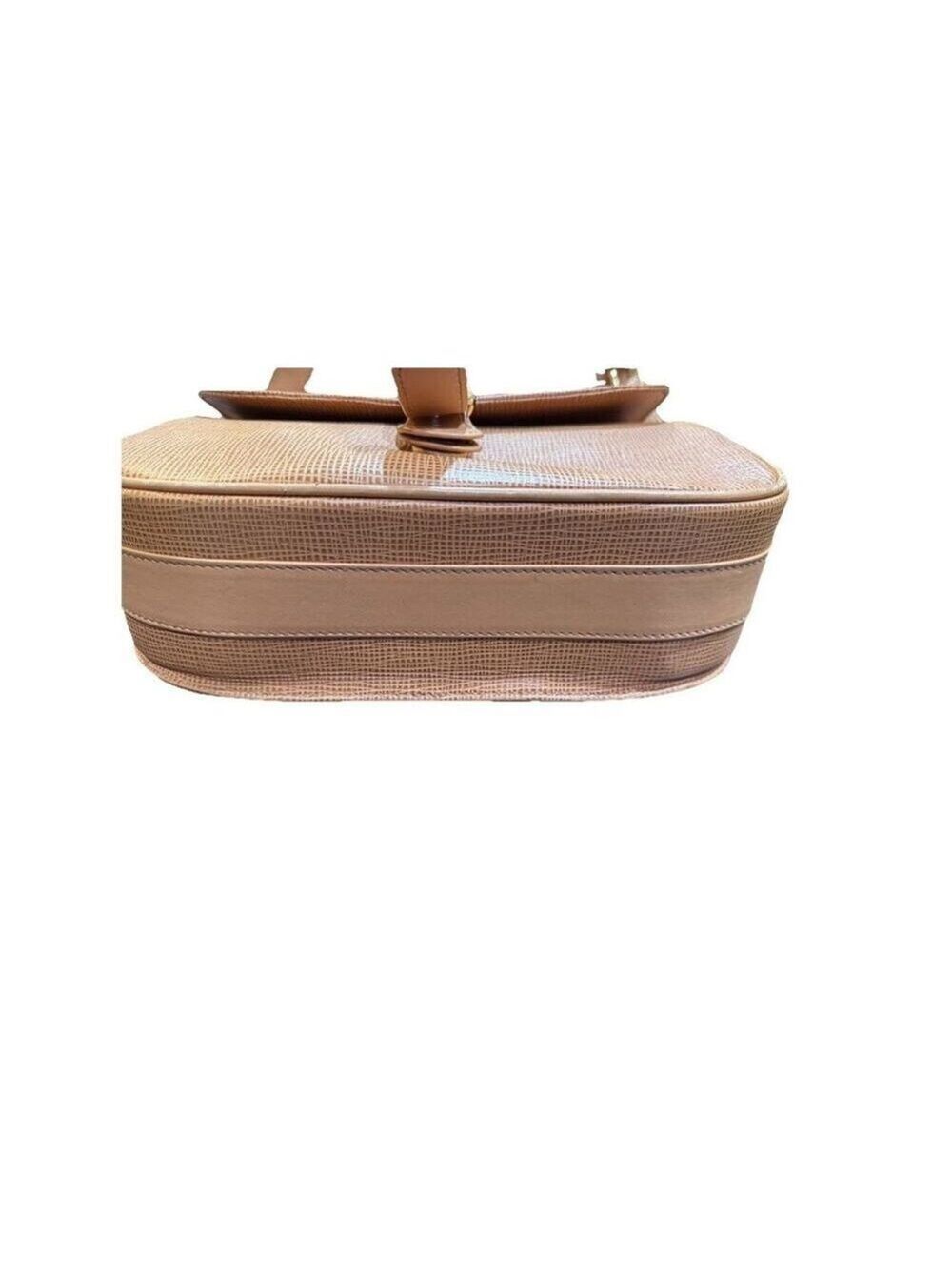 Hunting World Leather Crossbody Bag-Tan - Picture 7 of 13